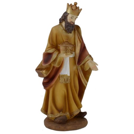 Re Magi in set da 3 soggetti cm 30 in resina Mondo Presepi