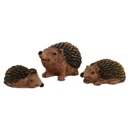 Set of 3 hedgehogs for statues 14-15 cm