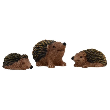 Set of 3 hedgehogs for statues 14-15 cm