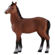 Caballo marrón para estatuas de 8 cm Mundo Pesebre 2
