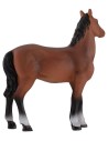 Caballo marrón para estatuas de 8 cm Mundo Pesebre