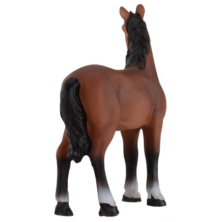 Brown horse for statues 8 cm