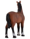 Brown horse for statues 8 cm