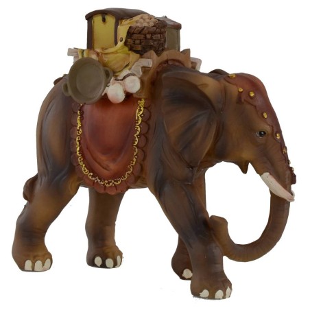 Elefante trasportatore per statue 8 cm Mondo Presepi