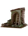Huerto para belén con trastero de 19,5x14,5x17 cm de altura