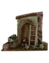 Huerto para belén con trastero de 19,5x14,5x17 cm de altura