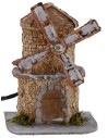 Molino de viento en resina funcional de 12X8,5X15,3 cm h