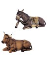 Ox and donkey for statues 30 cm