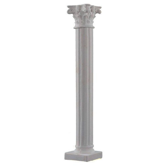 Columna estriada de 13,5 cm h Mundo Pesebres
