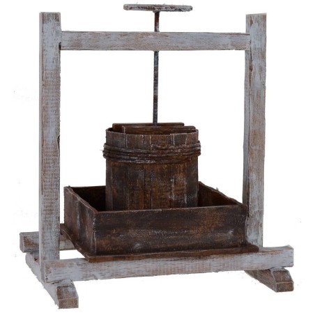 Torchio in legno cm 19,5x15x21 h per statue cm 30 Mondo Presepi