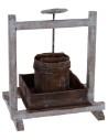 Prensa de madera de 19,5x15x21 cm de altura para estatuas de 30