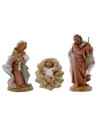 Nativity set 3 pieces 19 cm Fontanini
