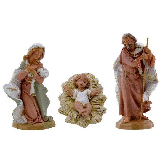 Set Natività 3 pezzi 19 cm Fontanini Mondo Presepi