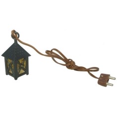 Lanterna media con luce gialla - Cod. LG58 Mondo Presepi
