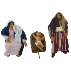 Natività classica cm 15 snodata Mondo Presepi