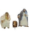 Jointed Palestinian nativity cm 15-16