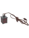 Red light metal lantern - Cod. 