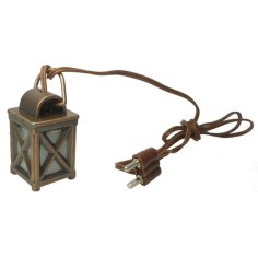 Lanterna lux in metallo con luce bianca - Cod. X48B Mondo