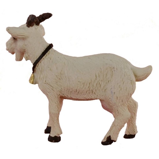 Capra con campanellino per statue 8-10 cm Mondo Presepi