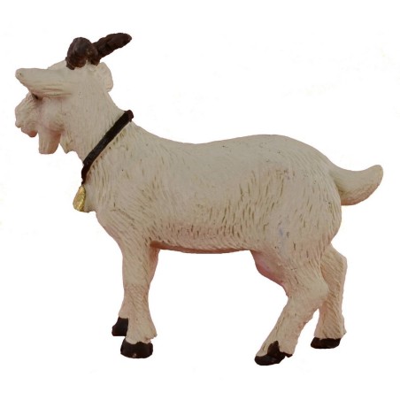 Capra con campanellino per statue 8-10 cm Mondo Presepi
