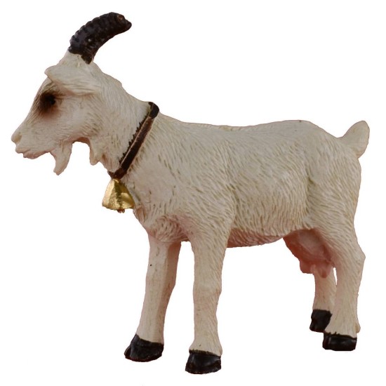 Capra con campanellino per statue 10-12 cm Mondo Presepi