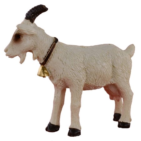 Capra con campanellino per statue 10-12 cm Mondo Presepi