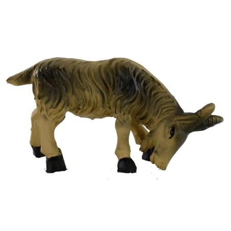 Brown goat with low head for statues 10-12 cm