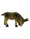 Capra marrone testa bassa per statue 10-12 cm Mondo Presepi