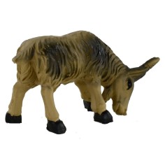 Brown goat with low head for statues 10-12 cm 2