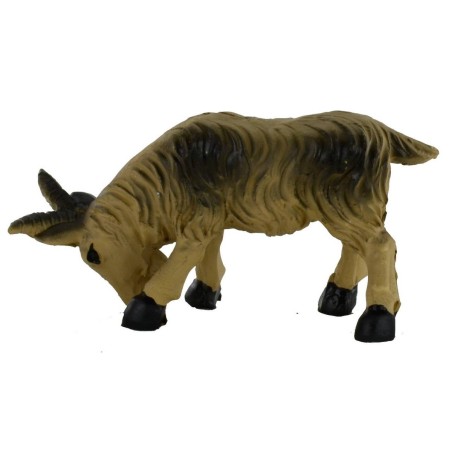 Brown goat with low head for statues 10-12 cm