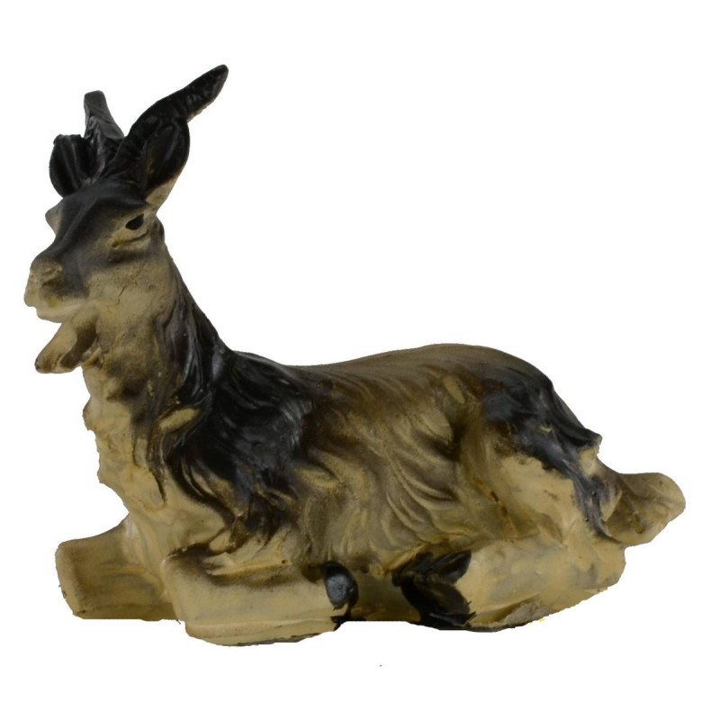 Sitting brown goat for statues 10-12 cm