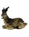 Capra marrone seduta per statue 10-12 cm Mondo Presepi