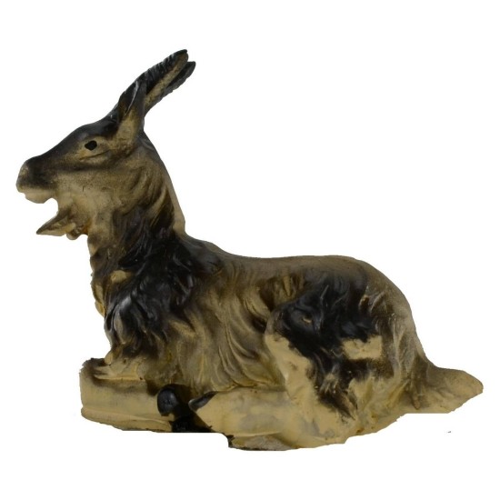 Sitting brown goat for statues 10-12 cm