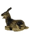 Sitting brown goat for statues 10-12 cm