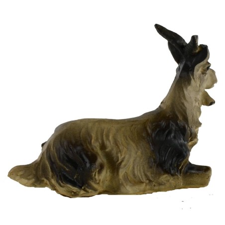 Cabra marrón sentada para estatuas de 10-12 cm Mundo Pesebres