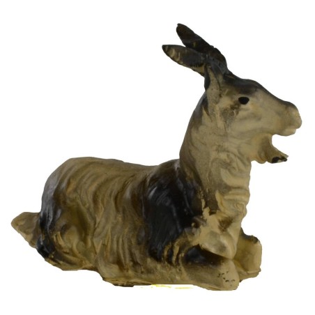 Cabra marrón sentada para estatuas de 10-12 cm Mundo Pesebres