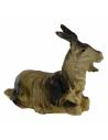 Sitting brown goat for statues 10-12 cm