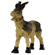 Piebald goat head high for statues 10-12 cm 2