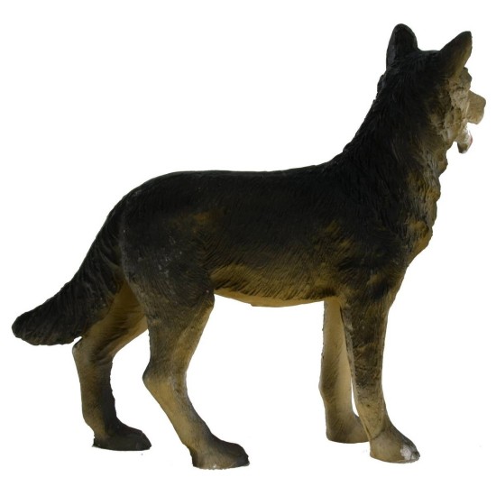Wolf dog 9x7.5 cm h