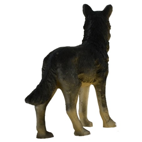 Wolf dog 9x7.5 cm h