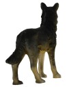 Wolf dog 9x7.5 cm h