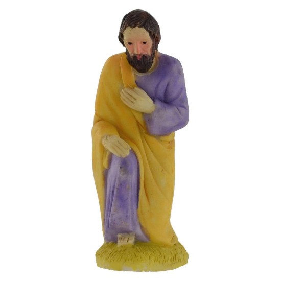 Set Natività 6 soggetti serie 9 cm per presepe Mondo Presepi
