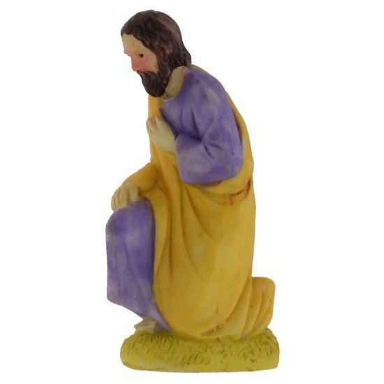 Set Natività 6 soggetti serie 9 cm per presepe Mondo Presepi