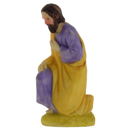 Set Natività 6 soggetti serie 9 cm per presepe Mondo Presepi