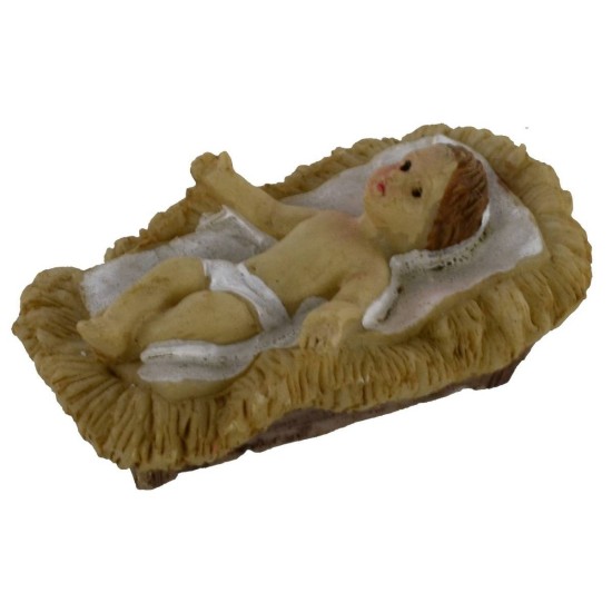 Set Natività 6 soggetti serie 9 cm per presepe Mondo Presepi