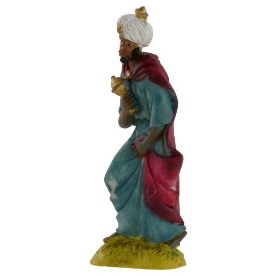 Set Natività 6 soggetti serie 9 cm per presepe Mondo Presepi