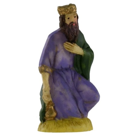 Set Natività 6 soggetti serie 9 cm per presepe Mondo Presepi
