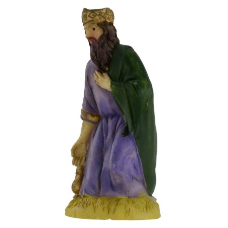 Set Natività 6 soggetti serie 9 cm per presepe Mondo Presepi