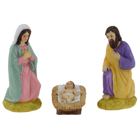 Natividad 6 figuras serie 15 cm para belén Mondo Presepi