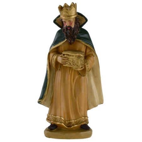 Juego de 3 Reyes Magos en resina serie 25 cm para belén